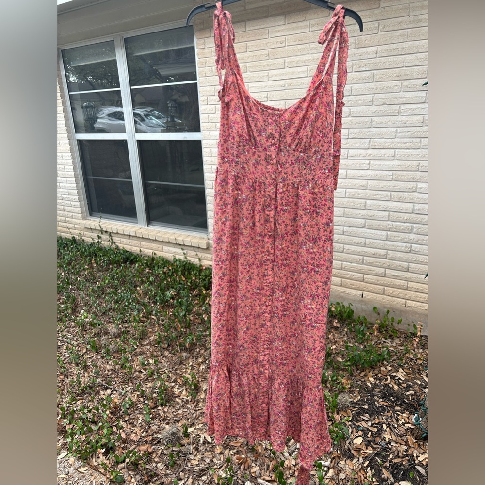 JCREW BUTTON UP FLORAL DRESS-size 10